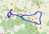 Trasa z dnia 2019-05-29 21:06 - mapa trasy gps - rower szosowy