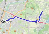 Trasa z dnia 2019-06-02 19:17 - mapa trasy gps - rower trekkingowy