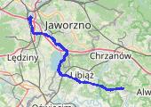 Trasa z dnia 2019-06-03 14:05 - mapa trasy gps - rower szosowy
