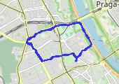 paczka - mapa trasy gps - rower górski