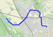 Trasa z dnia 2019-06-04 17:33 - mapa trasy gps - rower trekkingowy