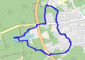 Trasa z dnia 2019-06-07 19:45 - mapa trasy gps - spacer