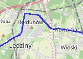 Trasa z dnia 2019-06-11 16:30 - mapa trasy gps - rower trekkingowy