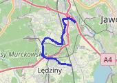 Trasa z dnia 2019-06-11 21:50 - mapa trasy gps - rower trekkingowy