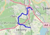 Trasa z dnia 2019-06-12 21:45 - mapa trasy gps - rower trekkingowy