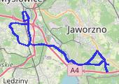 Trasa z dnia 2019-06-13 18:19 - mapa trasy gps - rower szosowy