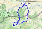 Jíndřichov - mapa trasy gps - rower górski