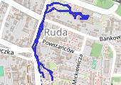 Trasa z dnia 2019-06-11 19:43 - mapa trasy gps - marsz
