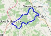 Lunch_Ride - mapa trasy gps - rower szosowy