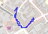 2019-06-19_Marsz_Bielsko - mapa trasy gps - marsz