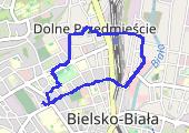 2019-06-19a_Marsz_Bielsko - mapa trasy gps - marsz