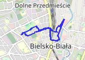 2019-06-21a_Marsz_Bielsko - mapa trasy gps - marsz