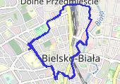 2019-06-22_Marsz_Bielsko - mapa trasy gps - marsz