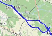 Trasa z dnia 2019-06-23 12:02 - mapa trasy gps - rower szosowy