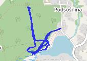 Trasa z dnia 2019-06-23 18:28 - mapa trasy gps - spacer