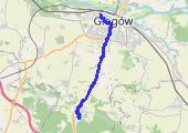 Trasa z dnia 2019-06-26 07:36 - mapa trasy gps - rower szosowy