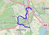 Trasa z dnia 2019-06-26 21:47 - mapa trasy gps - rower trekkingowy