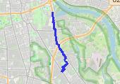 Trasa 1545 - mapa trasy gps - rower górski