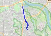Trasa 1549 - mapa trasy gps - rower górski