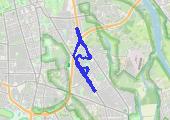 Trasa 1551 - mapa trasy gps - rower górski