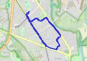 Trasa 1552 - mapa trasy gps - rower górski