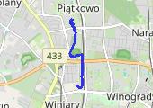 Trasa z dnia 2019-07-05 18:27 - mapa trasy gps - marsz