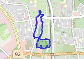 Trasa z dnia 2019-07-07 10:58 - mapa trasy gps - marsz