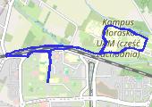 Trasa z dnia 2019-07-08 18:17 - mapa trasy gps - bieganie