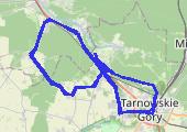 Trasa z dnia 2019-07-10 13:23 - mapa trasy gps - rower szosowy