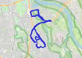 Trasa 1568 - mapa trasy gps - rower górski