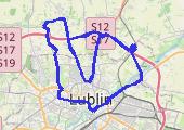 Trasa z dnia 2019-07-14 12:32 - mapa trasy gps - rower górski