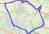 Trasa z dnia 2019-07-13 12:55 - mapa trasy gps - rower górski