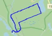 Ośrodek Azyl - jezioro Grabino - Ośrodek Azyl - mapa trasy gps - marsz
