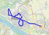 Trasa z dnia 2019-07-14 23:05 - mapa trasy gps - rolki