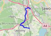 Trasa z dnia 2019-07-08 13:44 - mapa trasy gps - rower trekkingowy