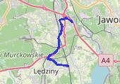 Trasa z dnia 2019-07-09 13:46 - mapa trasy gps - rower trekkingowy