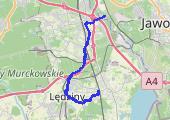 Trasa z dnia 2019-07-10 19:24 - mapa trasy gps - rower trekkingowy