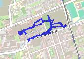 Uniontex - mapa trasy gps - marsz