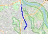 Trasa 1580 - mapa trasy gps - rower górski