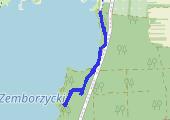 rozgrzewka - mapa trasy gps - bieganie