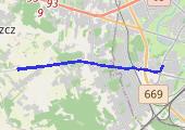 Trasa z dnia 2013-07-25 12:19 - mapa trasy gps - bieganie
