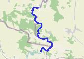 Trasa z dnia 2019-07-19 16:09 - mapa trasy gps - kajak