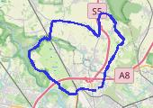 Trasa z dnia 2019-07-20 17:46 - mapa trasy gps - rower górski