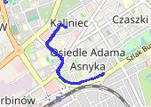 Trasa z dnia 2019-07-25 09:56 - mapa trasy gps - bieganie
