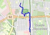 Trasa z dnia 2019-07-25 11:23 - mapa trasy gps - marsz