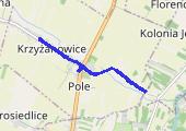 Trasa z dnia 2019-07-26 19:26 - mapa trasy gps - rower górski