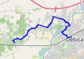 Trasa z dnia 2019-07-26 18:12 - mapa trasy gps - rower górski