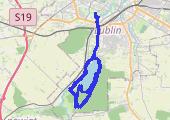Trasa z dnia 2019-07-28 19:14 - mapa trasy gps - rower górski