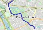 Trasa z dnia 2019-07-28 18:58 - mapa trasy gps - rower trekkingowy