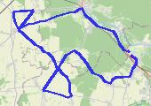 Trasa z dnia 2019-07-28 20:31 - mapa trasy gps - rower szosowy